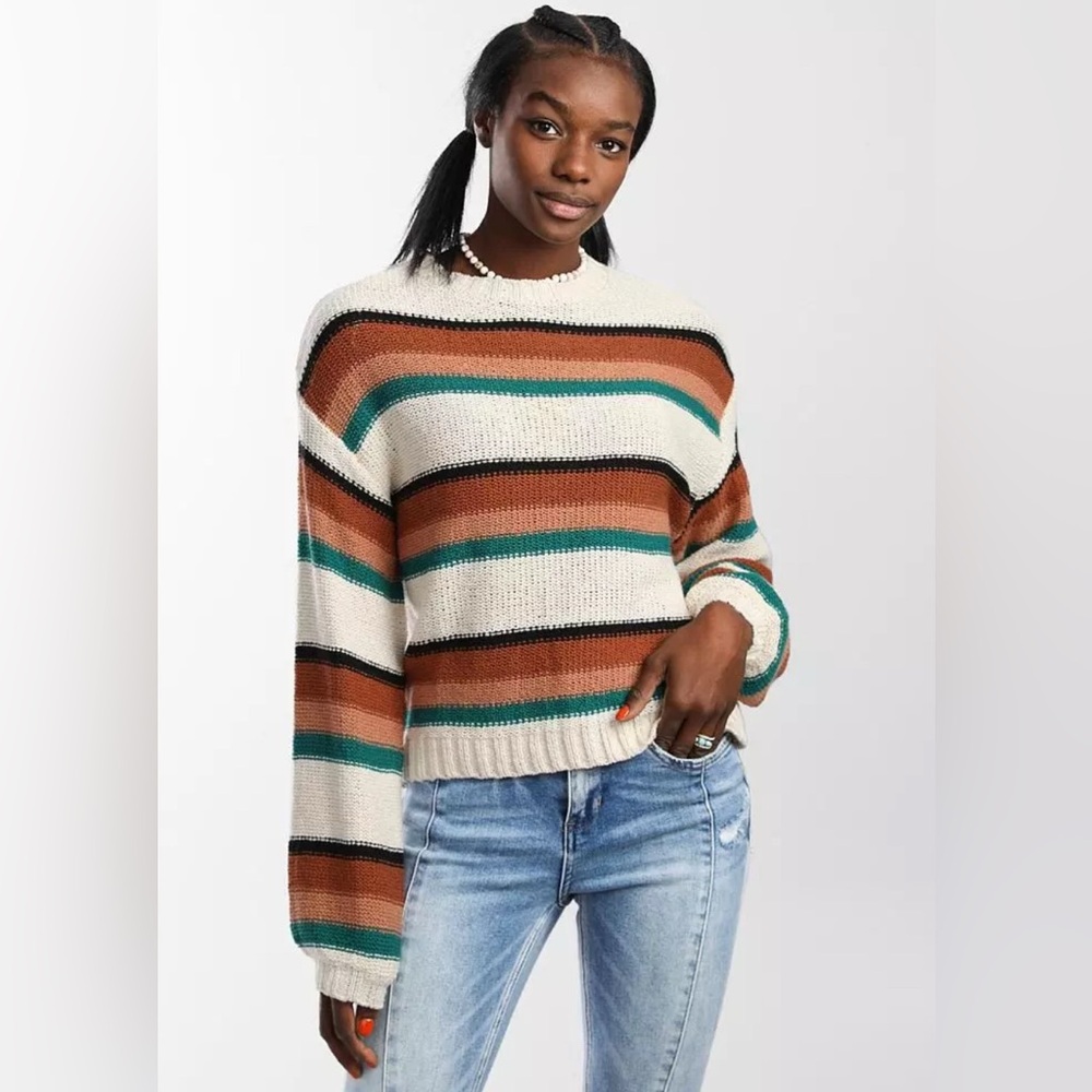 Billabong Striped Multicolor Women's Sweater